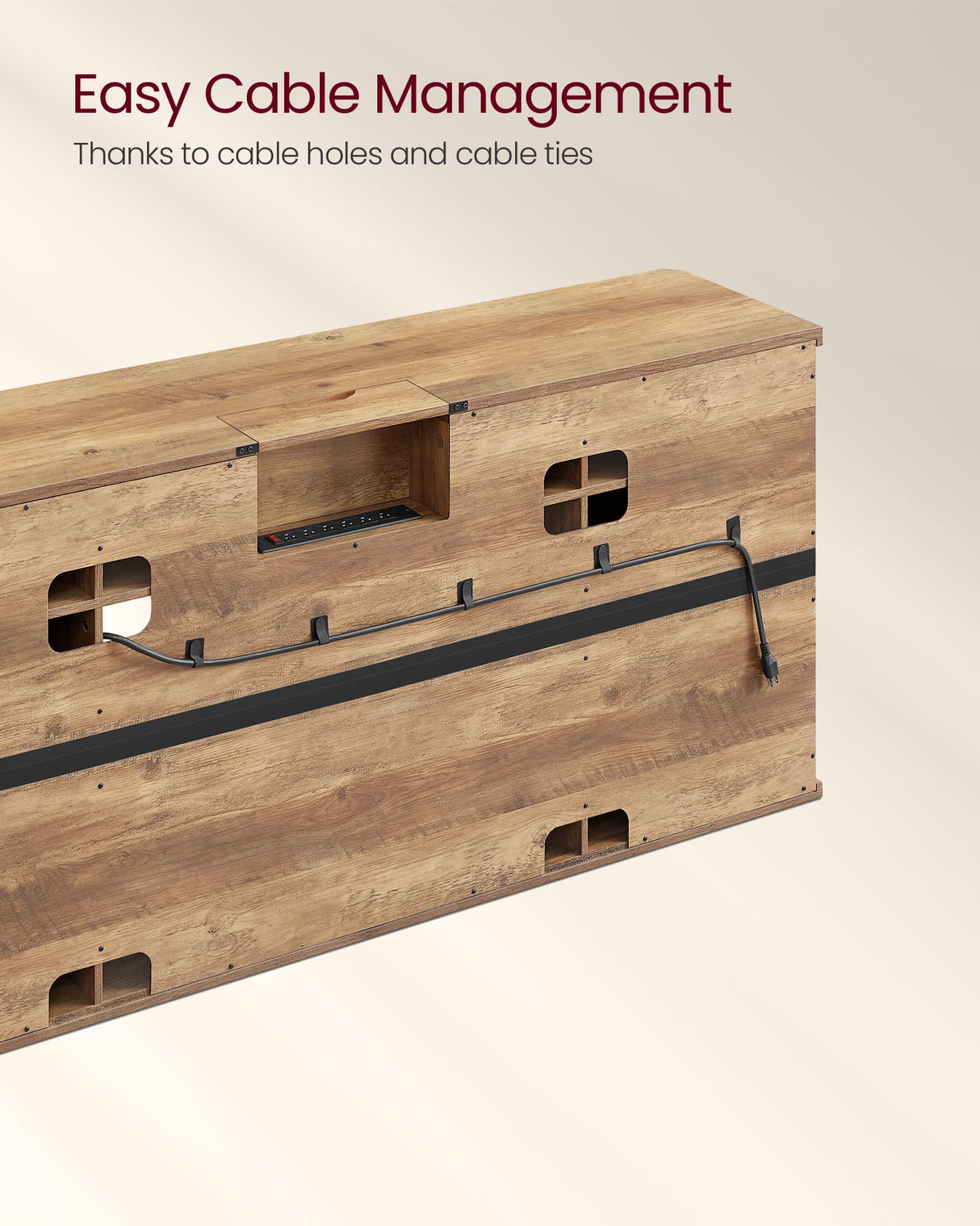 VASAGLE TV Stand for TVs up to 75 Inches, Farmhouse Entertainment Center with Sliding Barn Doors, TV Console Table for Living Room, Honey Brown ULTV323K41 VASAGLE