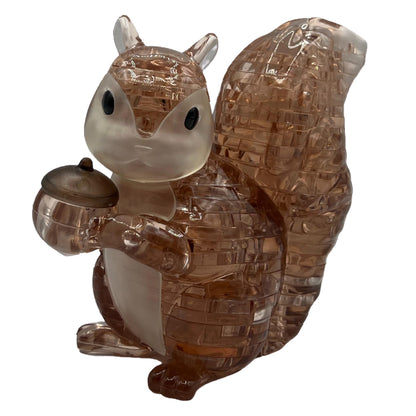 BePuzzled | Squirrel Original 3D Crystal Puzzle, Ages 12 and Up