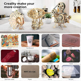 Creality Falcon 5W Laser Engraver, with Honeycomb Laser Bed 500x500mm, 10000mm/min, 72W High-Precision Laser Cutter for Wood, Acrylic, Pre-Installation and Out-of-The-Box Creality