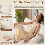 Homall Sofa for Living Room, Couch with Convertible Chaise, 3 Seat L-Shaped Sofas, Comfy Fabric Couches for Apartment, Small Space, White Homall