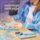 DIY Journal Kit for Girls - Great Gift for 8-14 Year Old Girl - Cool Birthday Easter Gifts Ideas for Teens - Fun, Cute Art & Crafts Kits for Tween Teenage Kids- Scrapbook & Diary Supplies Toy Set Pretty Me