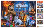 Masterpieces 300 Piece EZ Grip Jigsaw Puzzle - Caretakers of The Study - 18" x 24" Masterpieces