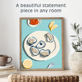 Pink Picasso Kits Mid Century Modern Paint by Number for All Ages | DIY 8x10 Beginners Art Craft Kit Acrylic Paint Canvas Painting Kits as Seen On Shark Tank | (The World is Your Oyster) Pink Picasso