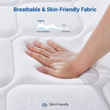 Avenco King Mattress, Hybrid King Size Mattress in a Box, 12 Inch King Size Mattresses with Comfort Foam and Pocket Coils for Pressure Relief Motion Isolation Avenco