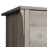 Bush Furniture Salinas 5 Shelf Bookcase in Driftwood Gray, Tall Bookshelf, Large Book Shelf for Living Room, Home Office, or Entryway Bush Furniture