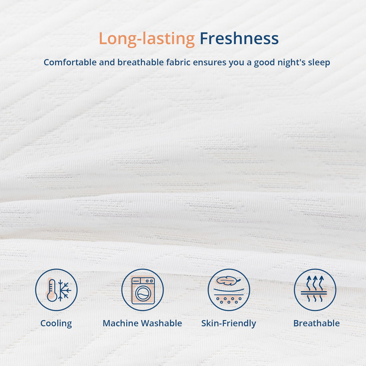 EGOHOME Twin Mattress for Kids Adults Single Bed, 5 Inch Green Tea Gel Cooling Memory Foam Bunk Bed Mattress in a Box, Made in USA CertiPUR-US Certified, Medium Firm Trundle, White MLILY