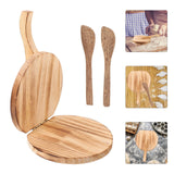 Cabilock Wooden Tortilla Press-Tortilla Press Maker Waffle and Pizza Dough Presser for Homemade Mexican Tortillera, Roti, Chapati, Taco, Dumpling Wrappers Cabilock