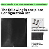 Laklinlin Ceiling Storage Racks Cover,Overhead Garage Storage Rack Cover For Adjustable Garage Storage Rack.(2 Pack) Laklinlin