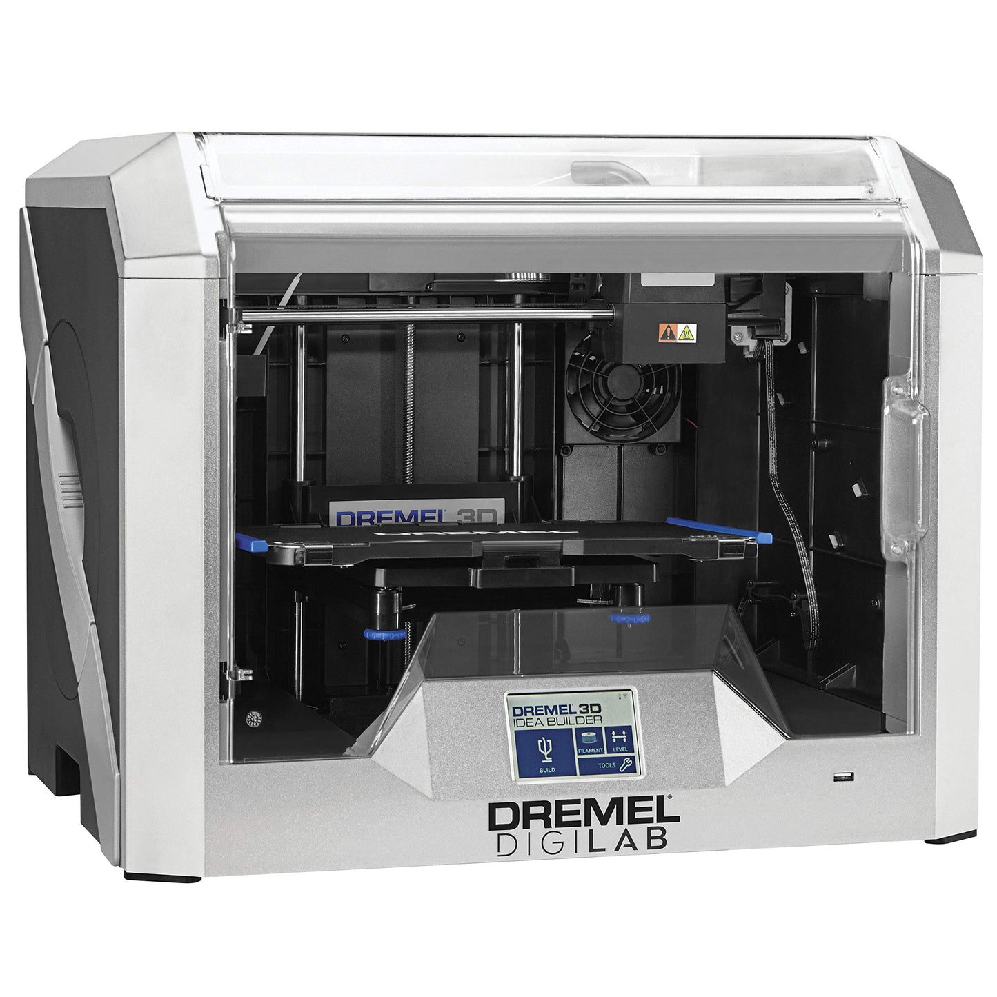 Dremel - 3D40-FLX-01 DigiLab 3D40 Flex 3D Printer with Filament, Flexible Build Plate, Fully Enclosed Housing, Automated 9-Point Leveling, PC & MAC OS, Chromebook, iPad Compatible, Network-Fr - WoodArtSupply