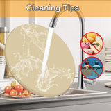 VIKEYHOME Round Pizza Stone, Heavy Duty Cordierite Pizza Grilling Stone, Baking Stone, Pizza Pan, Perfect for Oven, BBQ and Grill, Thermal Shock Resistant, Durable and Safe, 12 Inch Round, 4.6Lbs VIKEYHOME