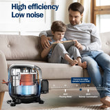 EUHOMY Commercial Ice Maker Machine, 100lbs/24H Stainless Steel Under Counter ice Machine with 33lbs Ice Storage Capacity, Freestanding Ice Maker. EUHOMY