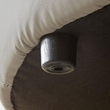 128.74" Curved Sectional Sofa, Modern Oversized Couch, Luxury Modular 5-Seater Couch with Chaise, Leathaire Upholstered Comfy Sofas for Living Room, Apartment, Office, Light Grey Left Facing M MEETAKING