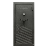 Stealth Essential Gun Safe EGS28 Special Edition FLAG Safe 28 Gun Capacity with 30 Minute Fire Protection California DOJ Approved Black Stealth
