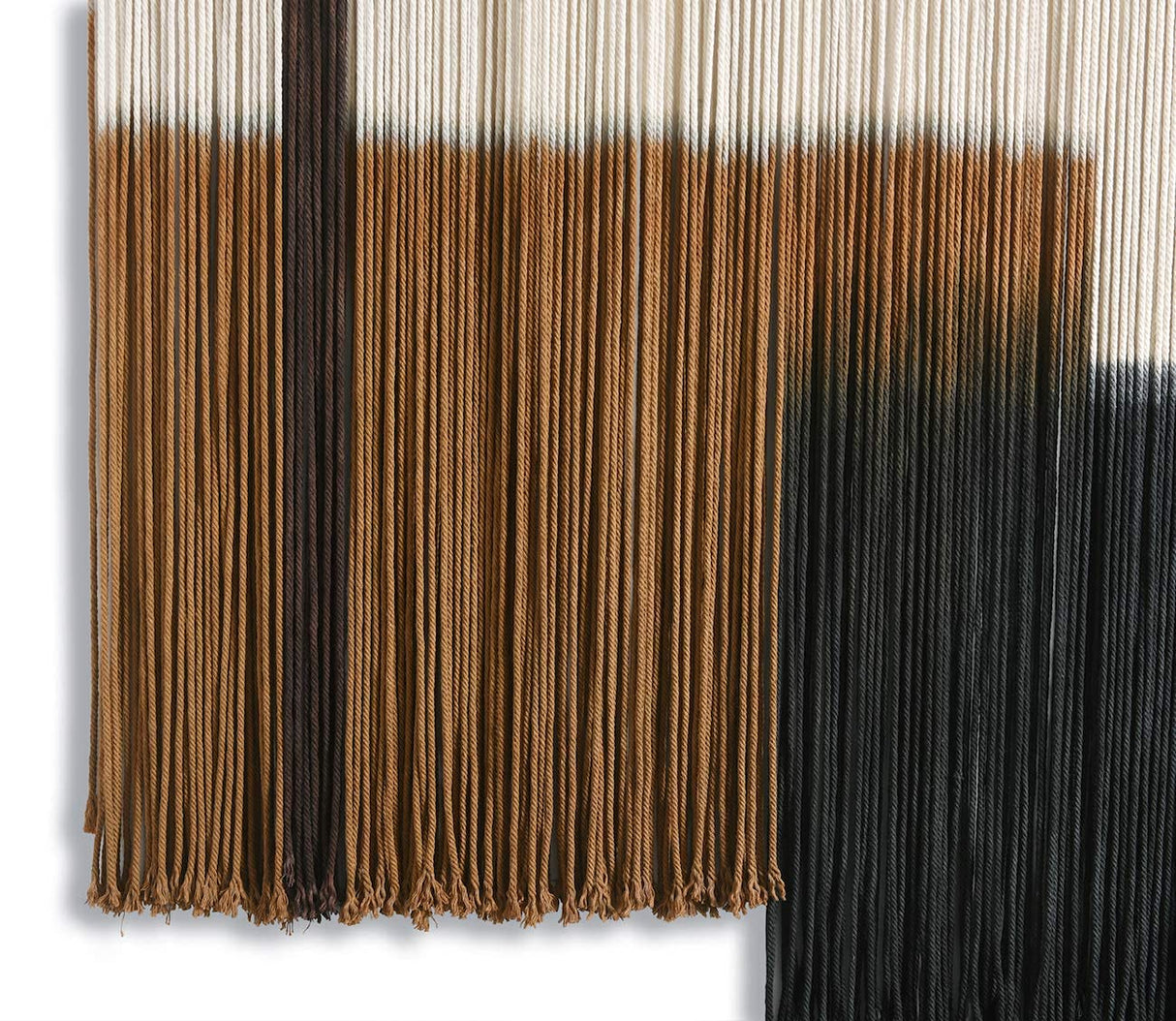 Macrame Wall Hanging Large Dip Dye Tapestry Fiber Wall Art Boho Bedroom Décor 59''W*35''L Flber