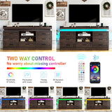 70"W Large Drawers Dresser,Tall Farmhouse 7 Drawers Dresser for Bedroom +2 Open Storage Shelves,with LED Light and Power Outlets,Wide Wood 7 Chests of Drawers for Closet for Bedroom(Antique Brown) chartustriable