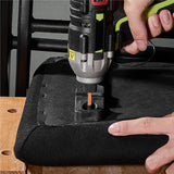 toolant Impact Hex Head Allen Wrench Drill Bit Set 20pcs (Metric&SAE), 1/4” Hex-Shank S2 Steel Hex Bits Set, CNC Machined Tips with Magnetism, 2” Long with Storage Box toolant