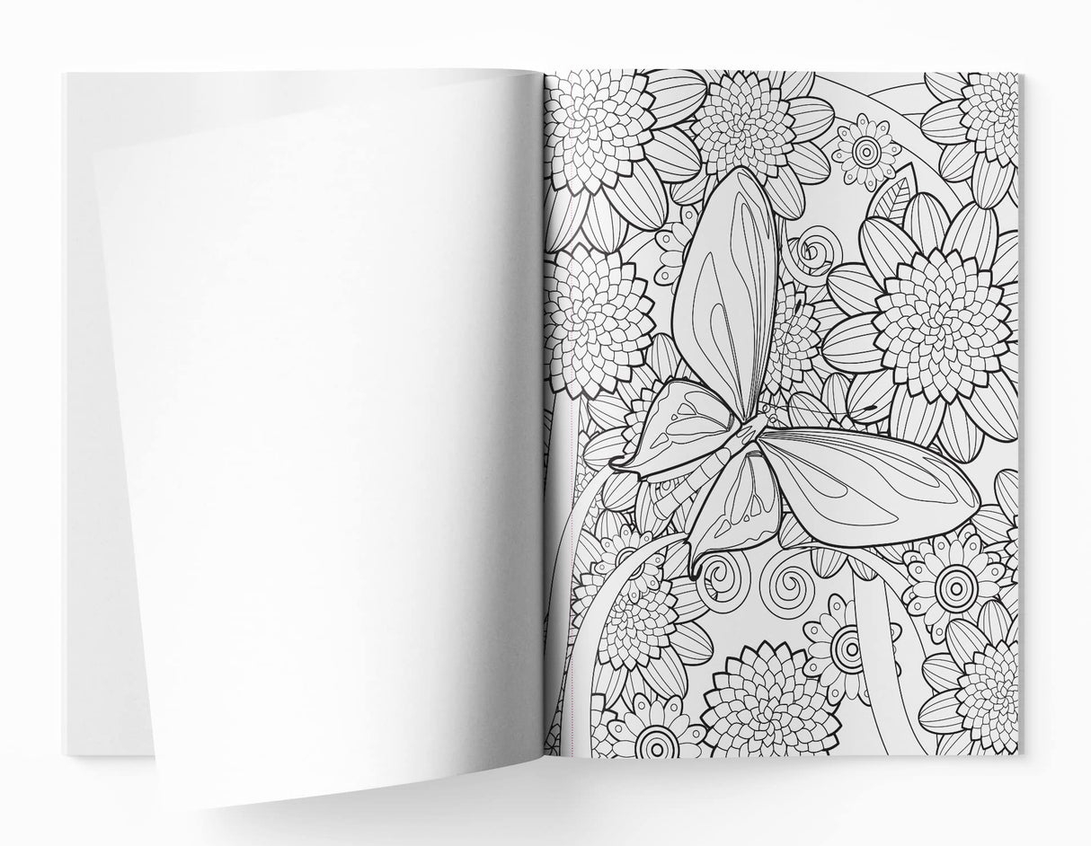 Nature Garden: Coloring Book For Adults WoodArtSupply