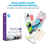 HP Printer Paper | 8.5 x 11 Paper | Premium 28 lb | 1 Ream - 500 Sheets | 100 Bright | Made in USA - FSC Certified | 205200R HP