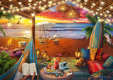 Ravensburger Cozy Cabana Puzzle - Tranquil 500-Piece Jigsaw | Unique Softclick Technology | Large Format | FSC-Certified Materials | Ideal Family Fun Activity Ravensburger