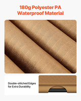 VEVOR 12 x 10 ft Outdoor Pergola, Arched Top Metal Pergola, Retractable Pergola with Sun Shade Canopy, Large Patio Shelter Pavilion, Heavy Duty Garden Pergola for Deck Backyard Porch Poolside VEVOR