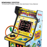 My Arcade Micro Player Mini Arcade Machine: Bubble Bobble Video Game, Fully Playable, 6.75 Inch Collectible, Color Display, Speaker, Volume Buttons, Headphone Jack, Battery or Micro USB Powered My Arcade
