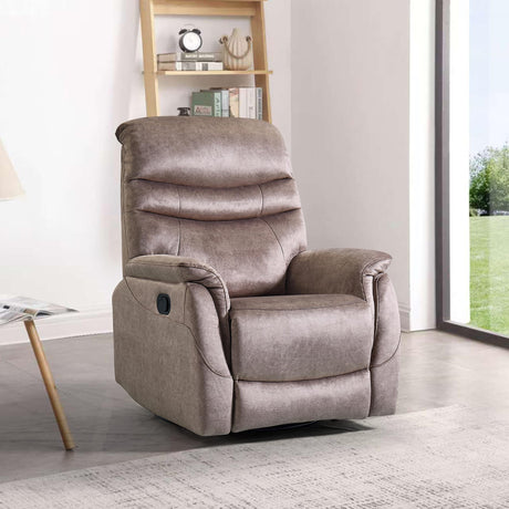 Rocking Swivel Recliner Chair for Power Lift Recliner Chair for Elderly, 360 Degree Swivel, Adjustable Modern Reclining Chairs, Classic and Traditional Recliner Sofa with Lumbar Support (Grey) ALYIAMXL