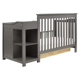 DaVinci Piedmont 4-in-1 Convertible Crib and Changer Combo in Slate DaVinci