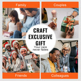 VEVOR 8 Pack Sublimation Tumblers 20 Oz Skinny Straight, Stainless Steel Sublimation Tumblers Blank, Stainless Steel Double Wall Tumbler for Heat Transfer Customized Gifts with Lid and Straw, Gift Box VEVOR