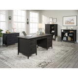Sauder® Summit Station 66" W Executive Computer Desk, Raven Oak Sauder