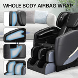 SMAGREHO 2025 Zero Gravity Massage Chair Full Body, with 6 Auto Modes, Foot Massage, Waist Heating, Bluetooth, Black SMAGREHO