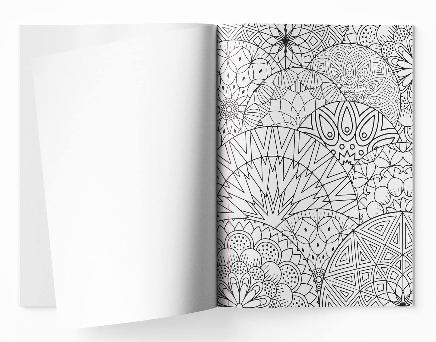 Relaxing Mandala: Coloring Book For Adults