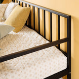 ZINUS Eden Metal Daybed with Trundle, Mattress Foundation with Steel Slat Support, Easy Assembly, Twin Zinus