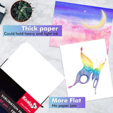 Koala Sublimation Paper 8.5x14 Inch 120gsm 120 Sheets, Apply for personalize Tumbler, Light Colored T-shirts and Other Sublimation Blanks, ONLY Compatible with Sublimation Ink KOALA PAPER