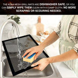 Kona Mesh Grill Mats for Outdoor Grill - Nonstick BBQ Grill Mat & Smoker Mat | The Revolutionary BBQ Net Grilling Mats for The Ultimate Grilling Experience, Set of 2, 16 x 13 Kona