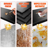 71.2''H Garage Shelving, 2500LBS Heavy Duty Shelvings, Adjustable Garag Storage Shelves, 5 Tier Metal Shelving Unit Wood Storage System Utility Storage Rack for Industrial, Warehouse, Basement KILISTEELS