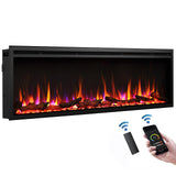 LegendFlame Austin in Wall Recessed & Wall Mounted Electric Fireplace (60") Legend Flame
