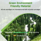 952xl Ink Cartridges Combo Pack Latest Upgrade Replacement for HP 952 XL Ink Cartridge for HP Officejet Pro 7740 8720 8710 8210 8715 8740 8702 8730 8725 Printers (4 Packs, Black Cyan Yellow Magenta) GREENSKY