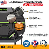 Cylivolk 7FT Trampoline for Kids, Heavy Duty Recreational Trampolines Toddler Trampoline with Enclosure Net Ladder Indoor Outdoor Trampoline CPC Approved Cylivolk