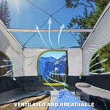 UNP Camping Canopy Tent - Inner Tent for 10' x 10' Pop Up Canopy, Simple Installation, Fully Vented Roof, Enclosed Canopy Space, Dark Blue (Frame NOT Included) unp