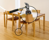 GorillaFelt Chair Leg Floor Protectors/Felt Chair Glides (Set of 16) Tap-On Felt Furniture Pads Guaranteed to Stay On, 1 Inch Round Chair Sliders Slipstick