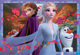 Ravensburger Disney Frozen 2 Adventure Jigsaw Puzzle Set for Kids | 2 x 24 Unique Piece Puzzles | Precision-Cut Ideal Brain Game for Toddlers and Kids Ravensburger