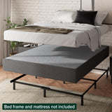 ZINUS 9 Inch WonderBox(TM) Smart Box Spring, Quick Assembly Mattress Foundation, Durable Metal Frame, King, Grey ZINUS