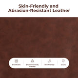 Dual Motor Power Lift Recliner Chair for Elderly with Massage and Heat, Oversized Lift Chair with Arm Storage, Lay Flat Lift Recliner for Adults, Big Tall, Infinite Position, Brown Rhevoy