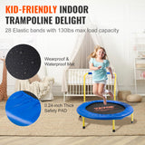 VEVOR 3FT Trampoline 36" Indoor/Outdoor for Toddlers, Foldable Mini Baby With Foam Handle, Recreational Birthday Gift VEVOR