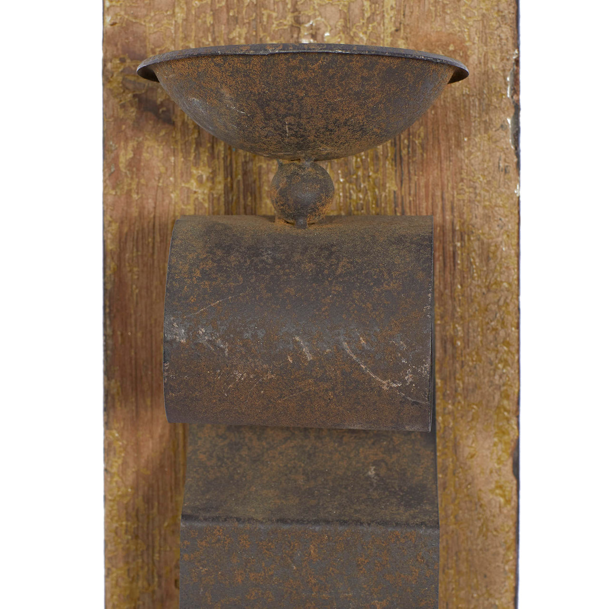 Deco 79 Rustic Chinese Fir Wood Wall Sconce, 6 x 19, Brown, 2 Count Deco 79