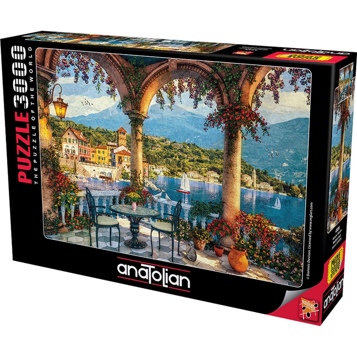 Anatolian Puzzle - Mediterranean, 3000 Piece Jigsaw Puzzle, #4926