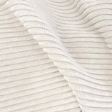 Yaheetech 83.5" W Modern Sofa Couch 2 Seater Corduroy Fabric Sofa with USB Charging Ports & Side Storage Pockets for Living Room Apartment, Ivory Yaheetech