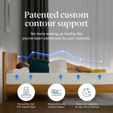 ZINUS 6 Inch Green Tea Memory Foam Mattress [New Version], Twin, Fiberglass free, Medium Firm Feel, Zoned Pressure Relief, Certified Safe Foams & Fabric, Mattress in A Box Zinus