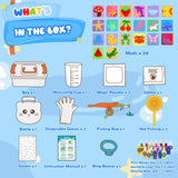 Nicella Magic Water Elf Toy Kit, Waters Pets, Aqua Water Gel with 20 Magic Gels and 20 Shape Molds, DIY Squishy Maker Kit, Kids Summer Crafts，Make Your Own Squishies Toys Crafts for Boys & Girls Nicella