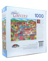 RoseArt - Home Country - Old Mill Pond - 1000 Piece Jigsaw Puzzle for Adults Cra-Z-Art